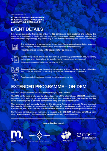 CAE_Conference_2026_Call_for_Speakers_Details_extended